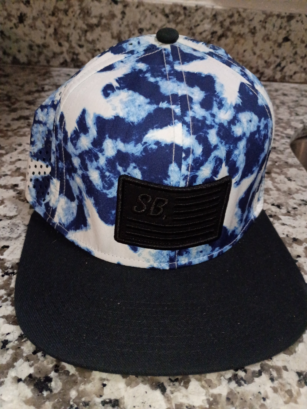 Nike SB Blue and Black Snapback Hat